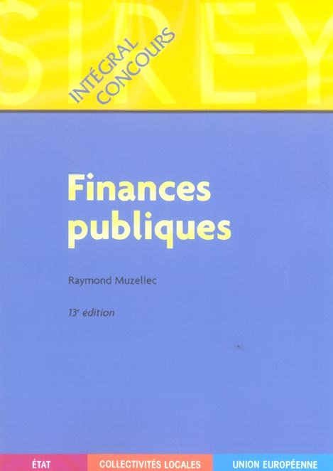 Finances publiques
