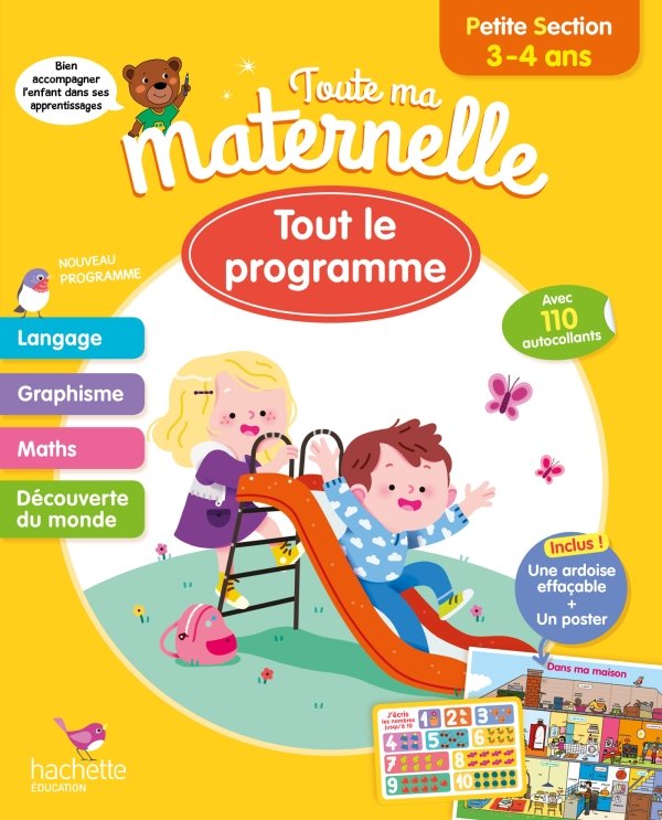 TOUTE MA MATERNELLE- PETITE SECTION 3-4 ANS