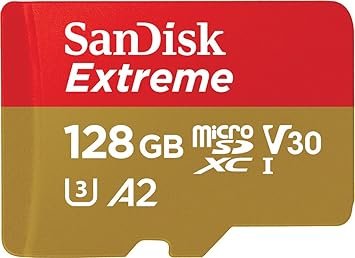 SanDisk 128 Go Extrême Carte Mémoire MicroSDXC