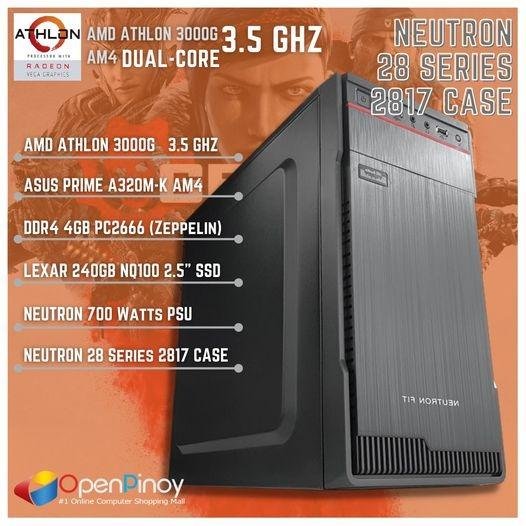 DELL Desktop AMD ATHLON 3000G