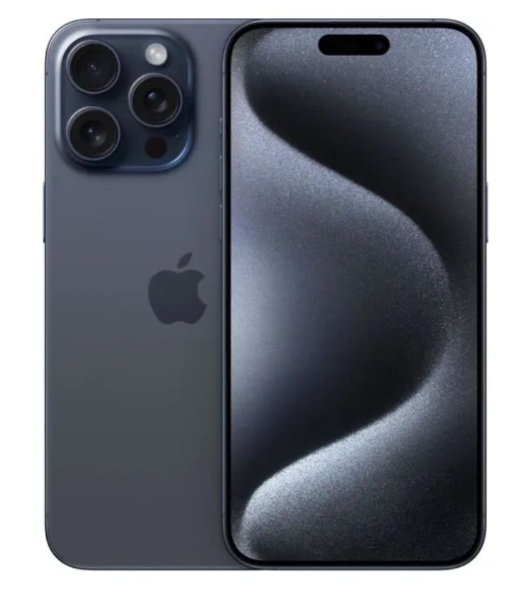 Téléphone iPhone 15 Pro Max 1TB Bleu Titanium