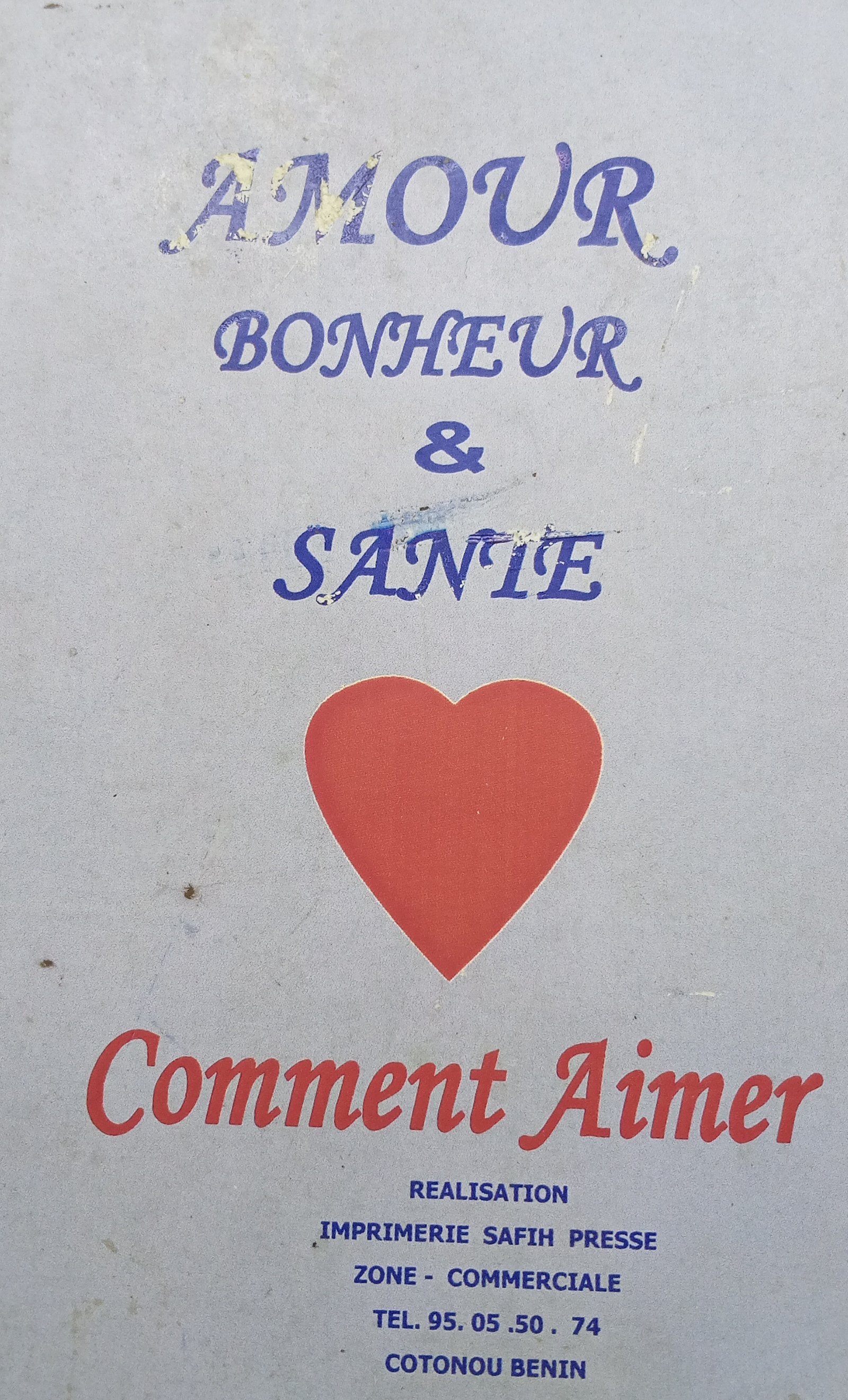 Amour bonheur &sante