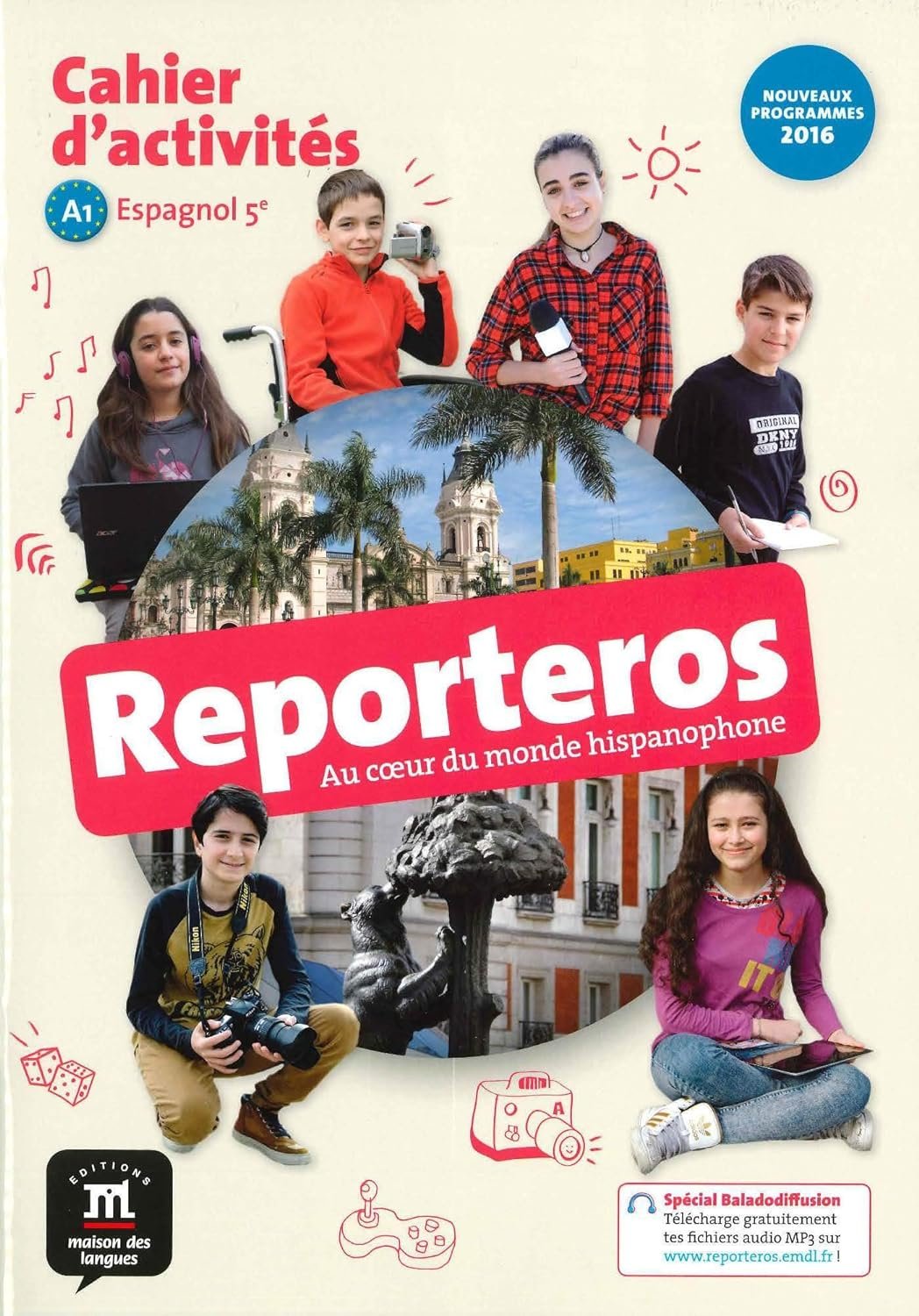Espagnol 5e Reporteros - Grand Format Edition 2016