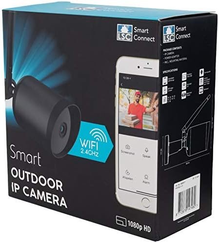 Camera IP extérieure 1080 HD LSC smart