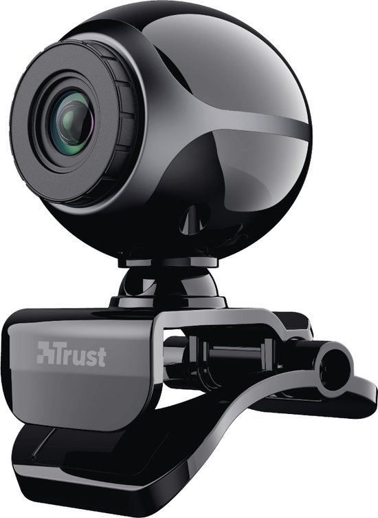 Trust Exis Webcam avec Microphone Intégré USB 2.0