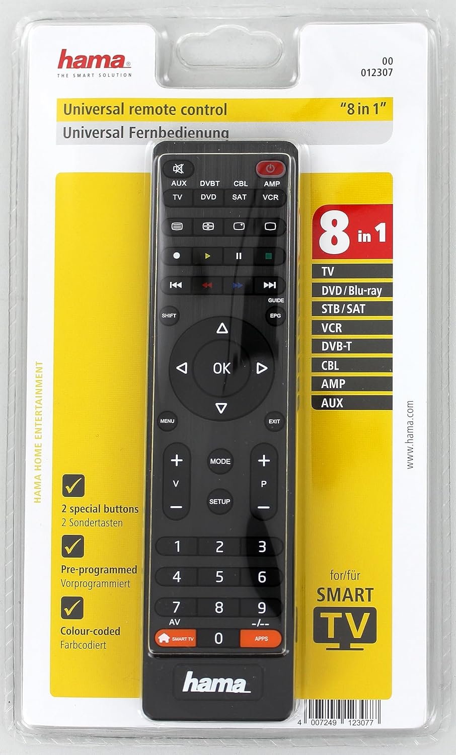 Hama Télécommande universelle "Smart TV"