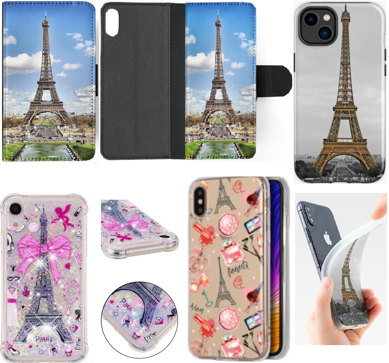 Pochette IPhone XS Max tour Eiffel