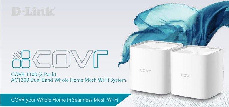 Routeur Wi-Fi maillé double bande COVR-1100 AC1200 de D-Link