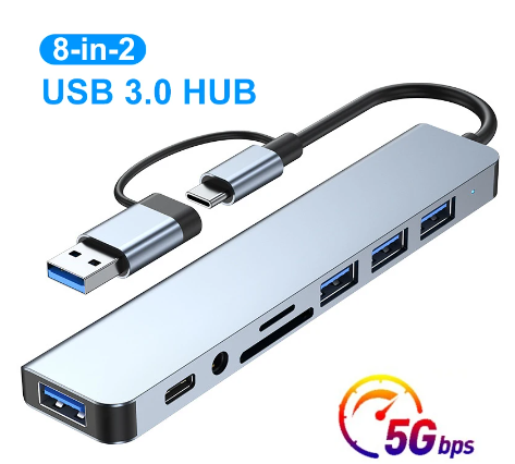 Répartiteur OTG HUB Type C