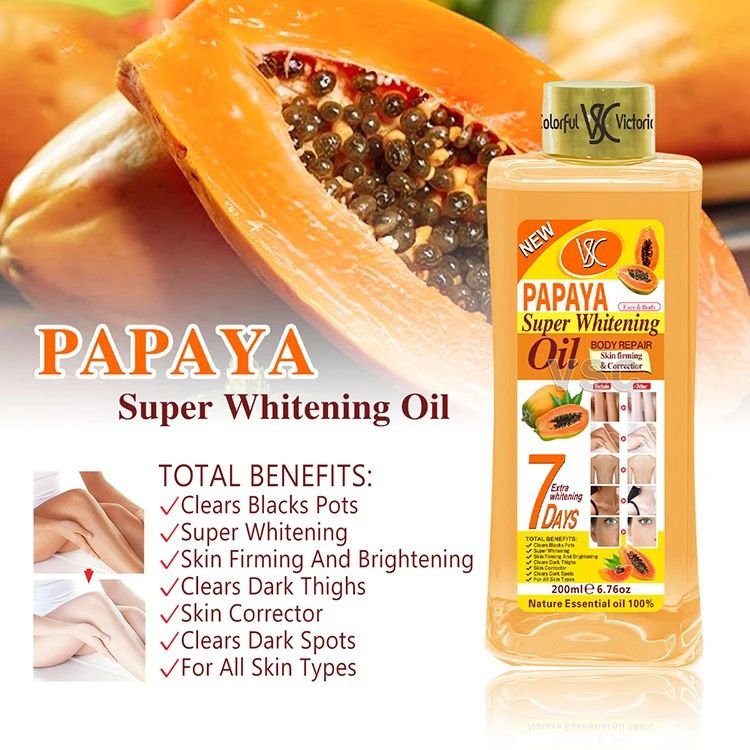 VSC Papaya super whitening oil
