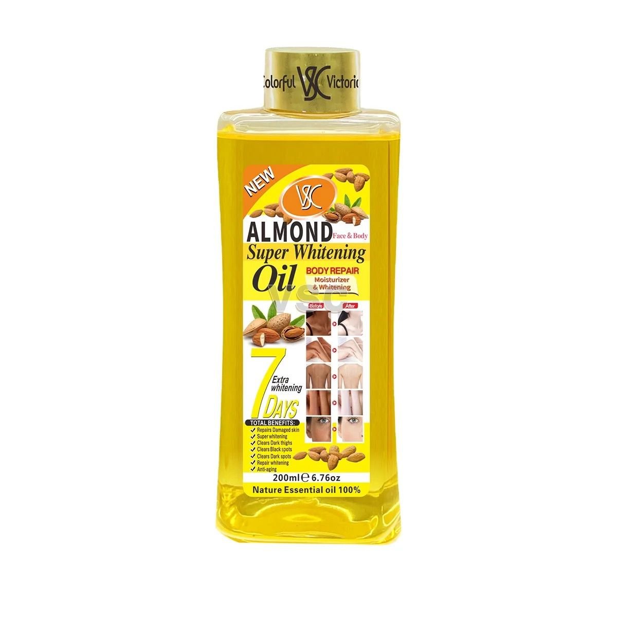 VSC Almond super whitening oil
