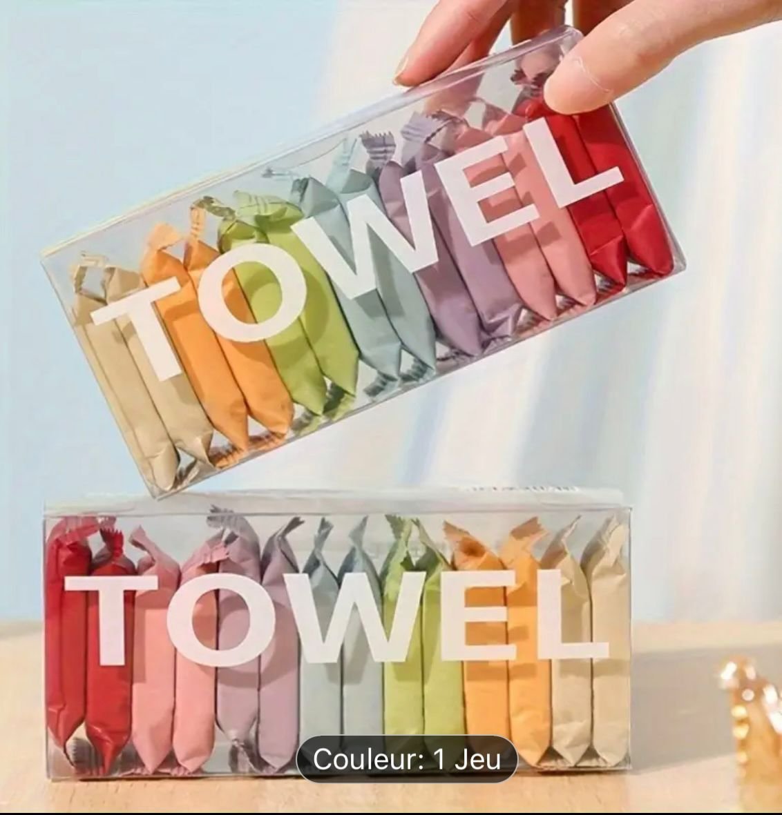 TOWEL, Serviette jetable pour le visage 