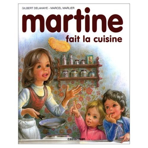 Martine fait la cuisine 