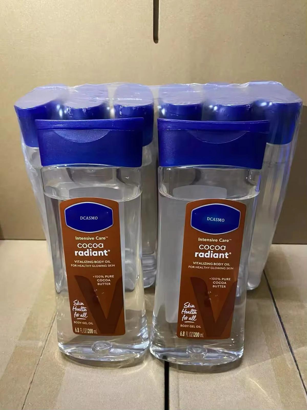 DCASMO, Huile glow intense cocoa radiant, teint lumineux 200ml