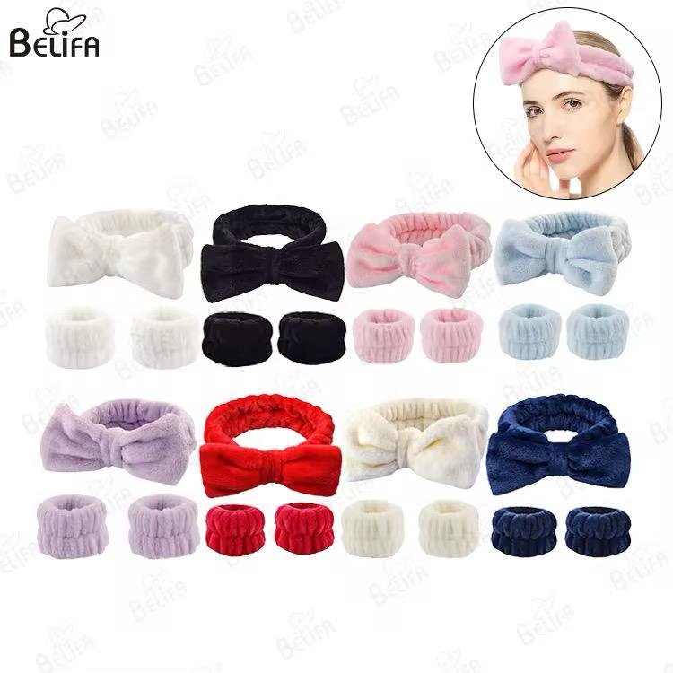 BELIFA, Bandeau protège cheveux et poignet de mains